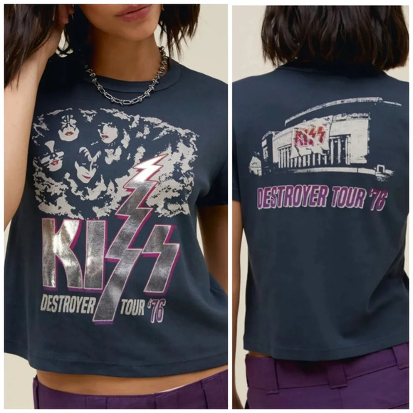 Daydreamer Tops - Daydreamer Kiss Destroyer Tour tee